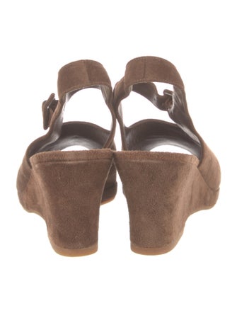 Prada Suede Slingback Sandals