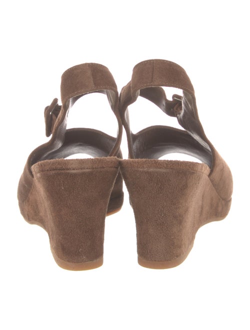 Prada Suede Slingback Sandals