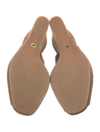 Prada Suede Slingback Sandals