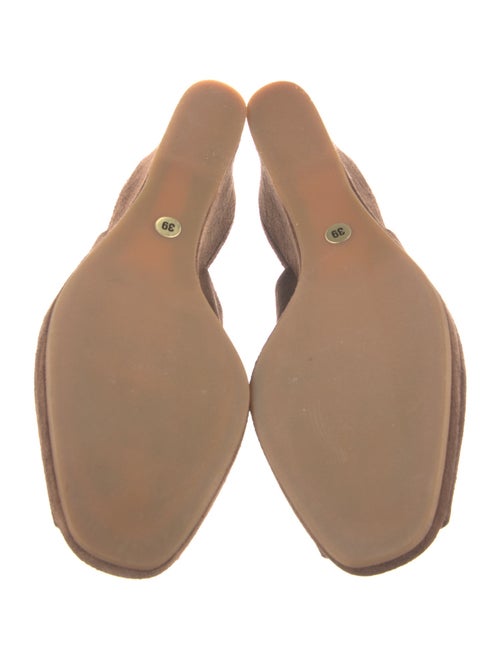 Prada Suede Slingback Sandals