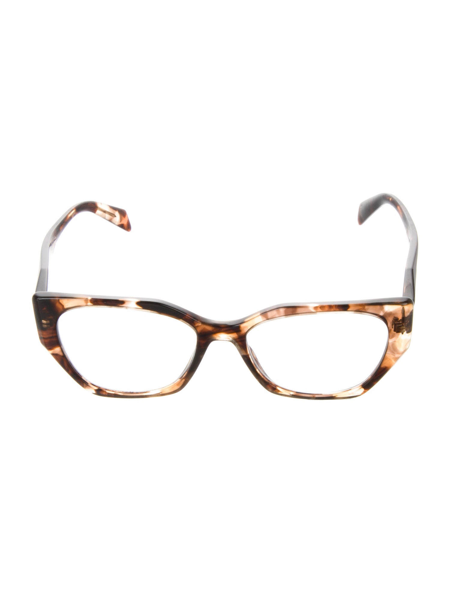 Prada Signature Logo Cat-Eye Eyeglasses