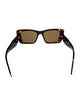 Prada Cat-Eye Tinted Sunglasses