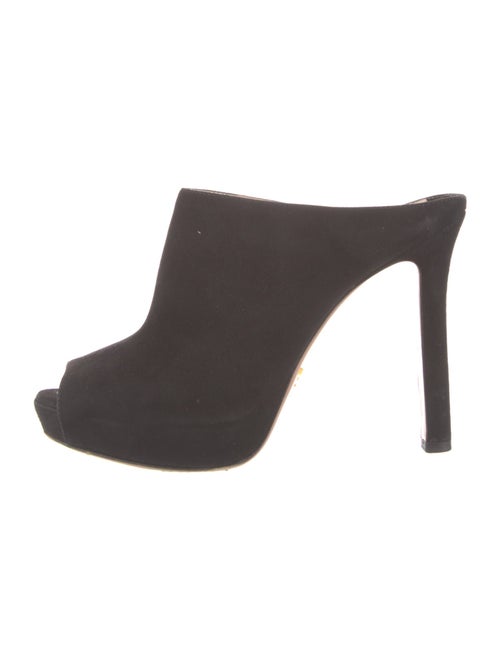 Prada Suede Mules