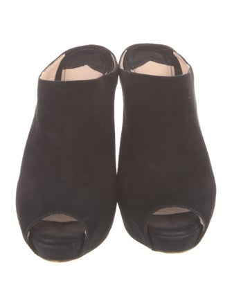 Prada Suede Mules