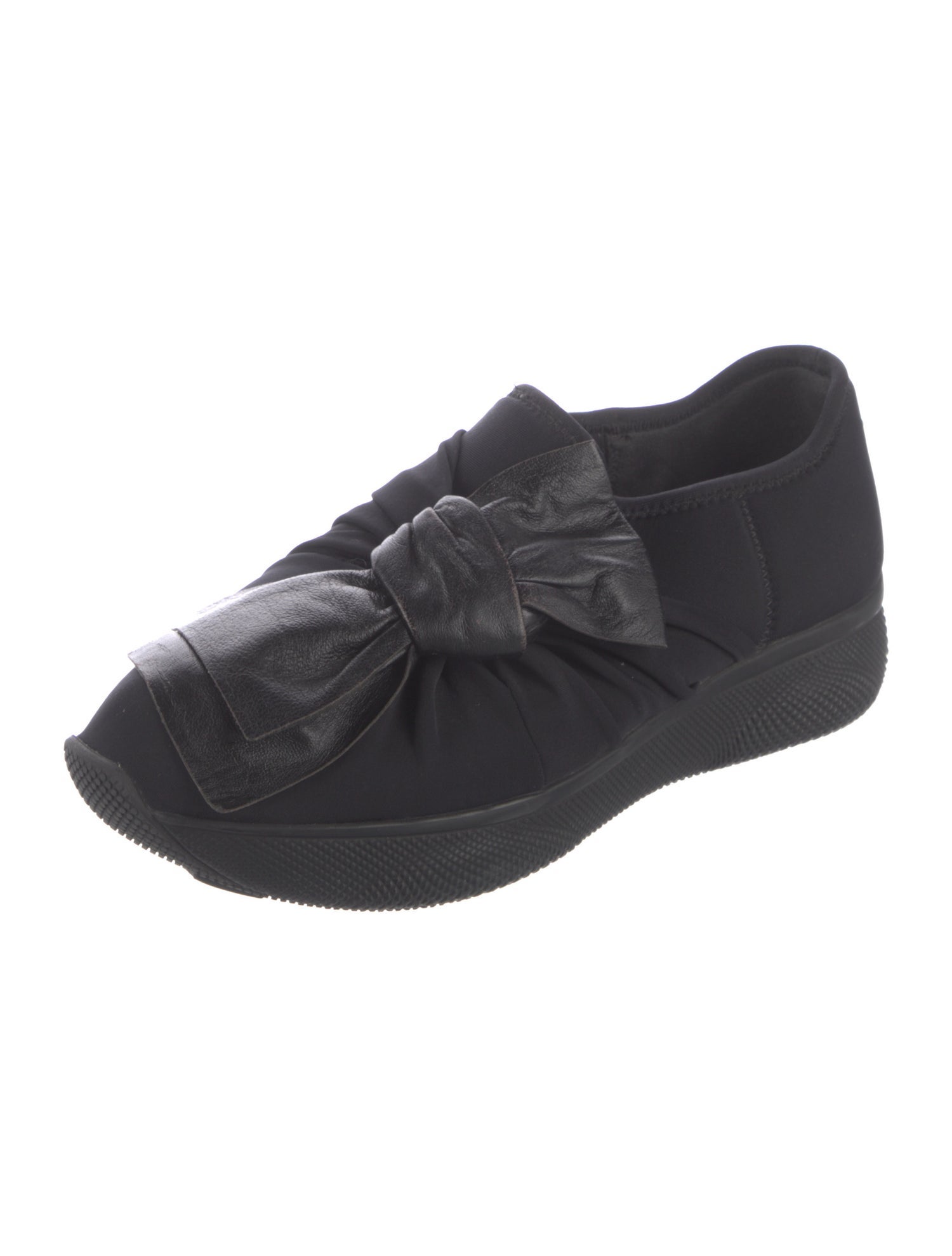 Prada Bow Accents Sneakers