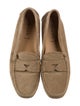 Prada Suede Moccasins
