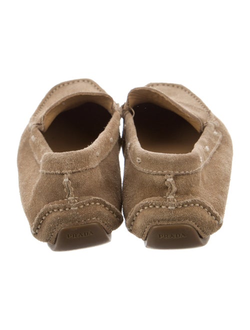 Prada Suede Moccasins