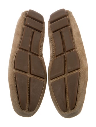 Prada Suede Moccasins
