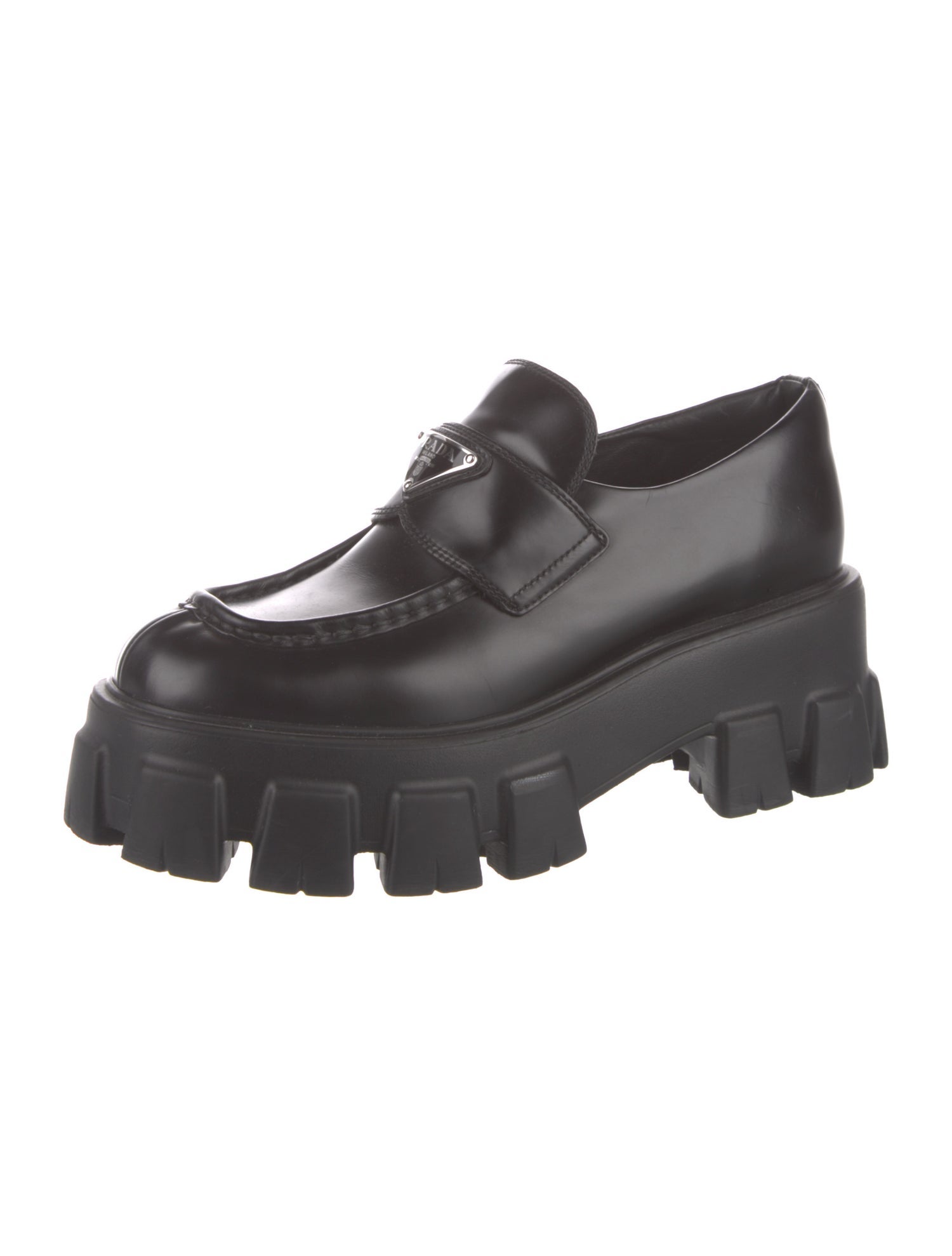 Prada Leather Loafers