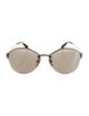 Prada Aviator Mirrored Sunglasses