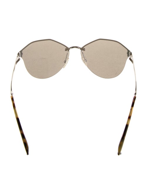Prada Aviator Mirrored Sunglasses