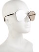 Prada Aviator Mirrored Sunglasses
