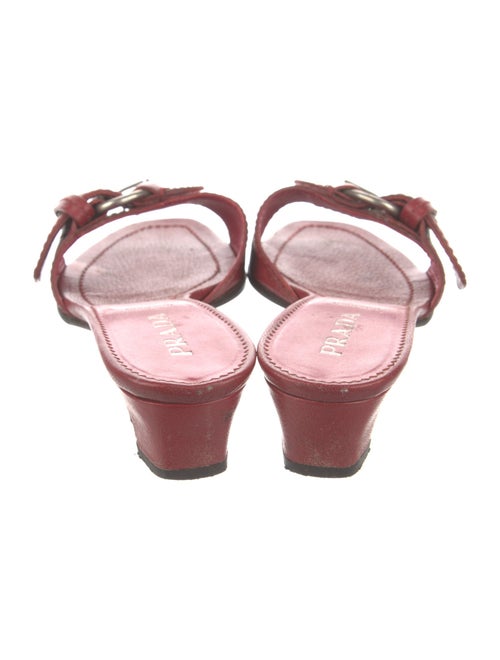 Prada Leather Slides