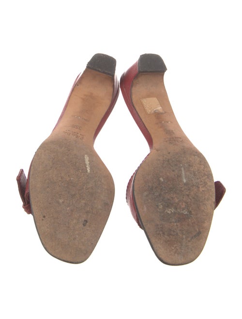 Prada Leather Slides