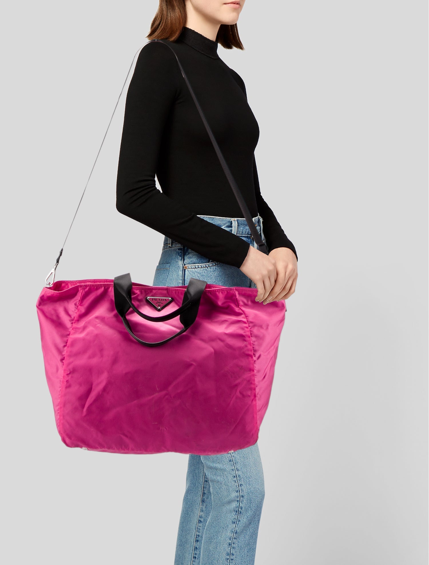 Hermès Chevaux En Camouflage Beach Bag - Pink Totes
