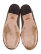 Prada Leather Bow Accents Ballet Flats