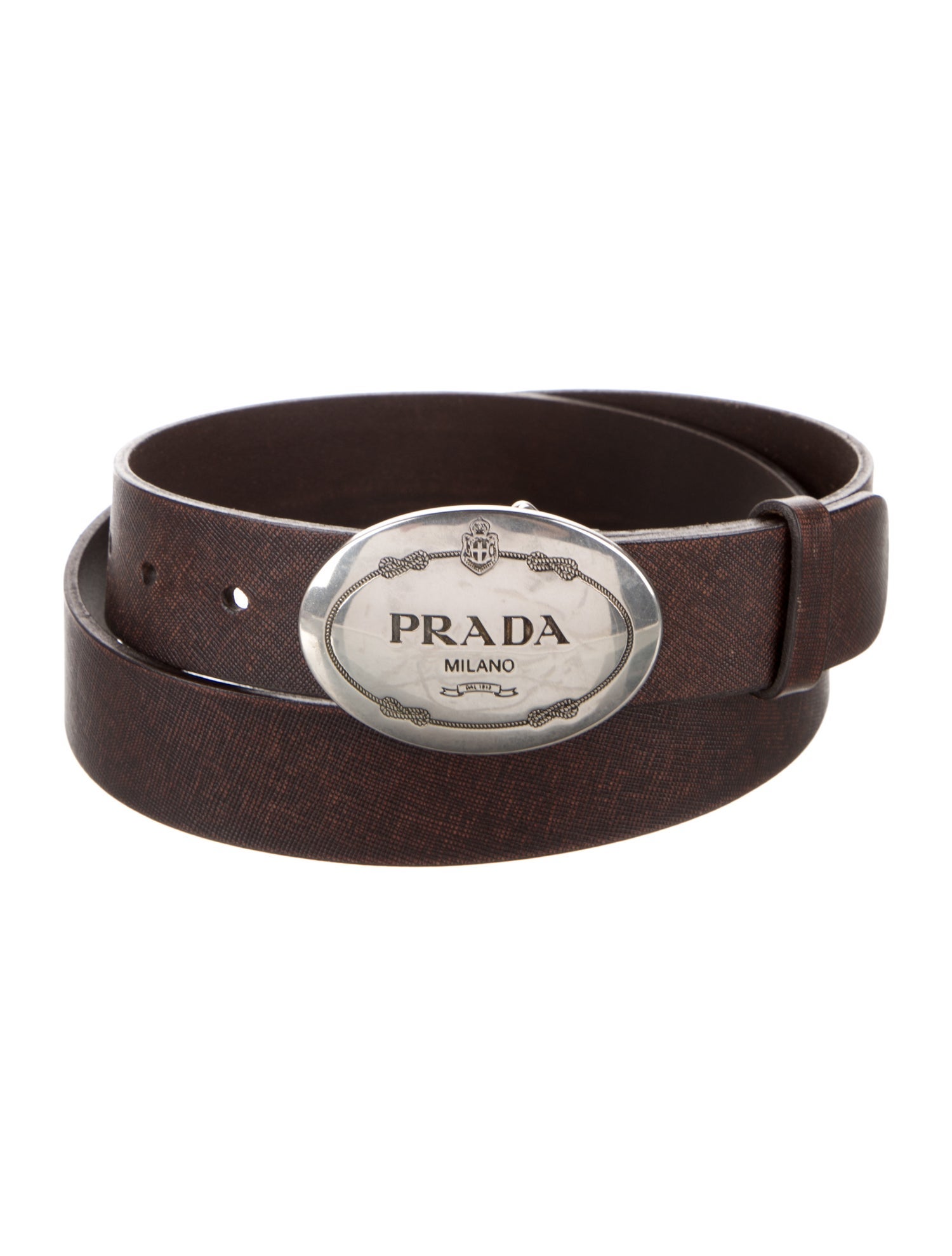 Prada Saffiano Leather Belt Kit