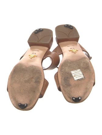 Prada Leather Slides