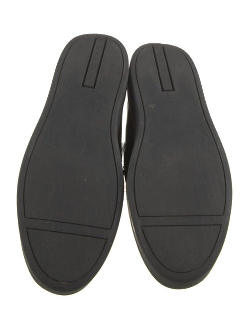 Prada Leather Printed Sneakers