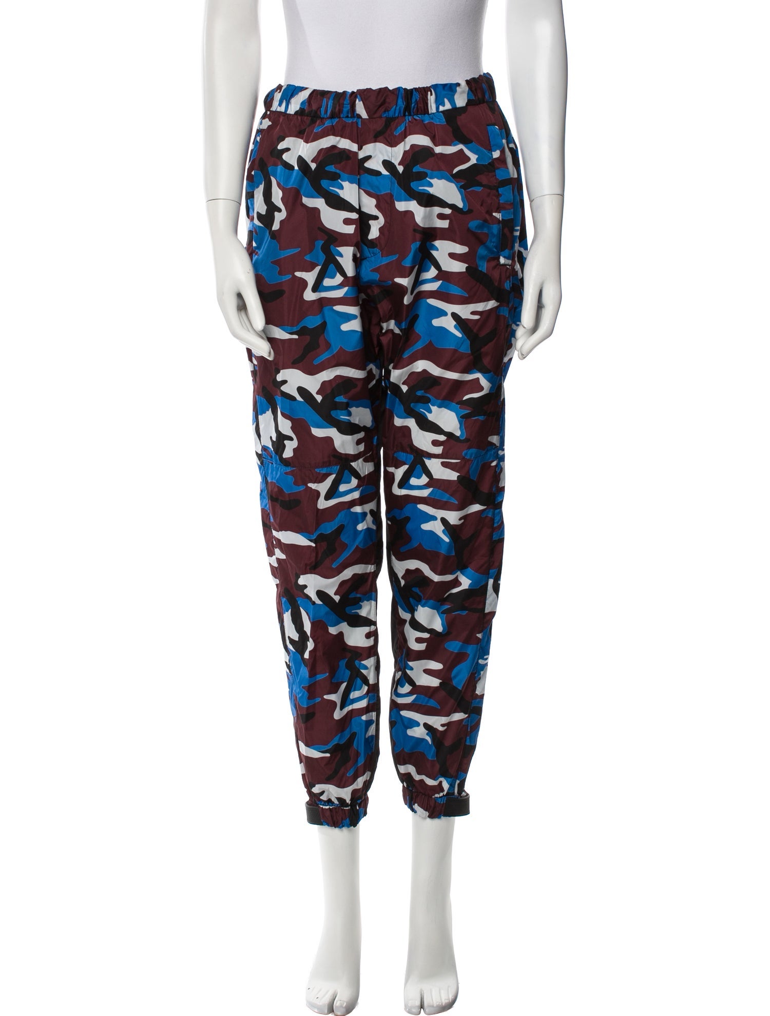 Prada Printed Skinny Leg Pants