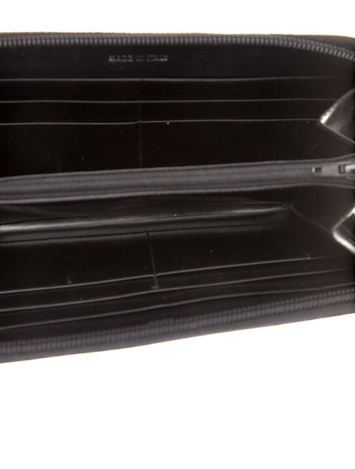 Prada Canvas Continental Wallet