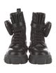Prada Leather Combat Boots