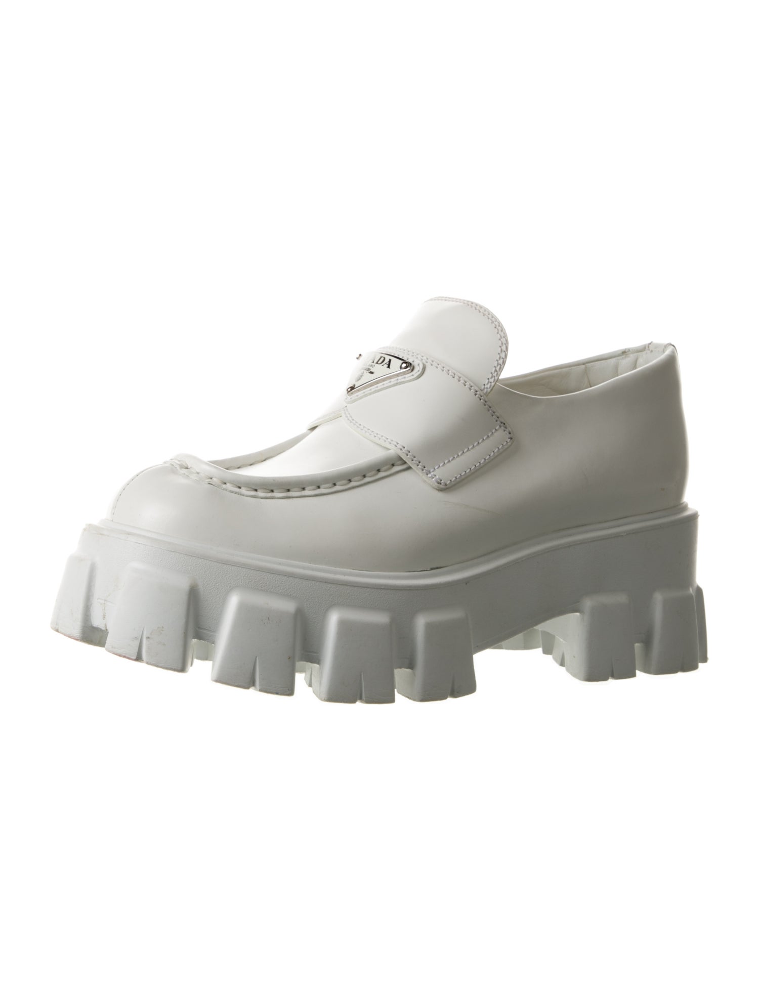 Prada Leather Oxfords