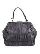 Prada Nappa Leather Nappa Gaufre Handle Bag Large