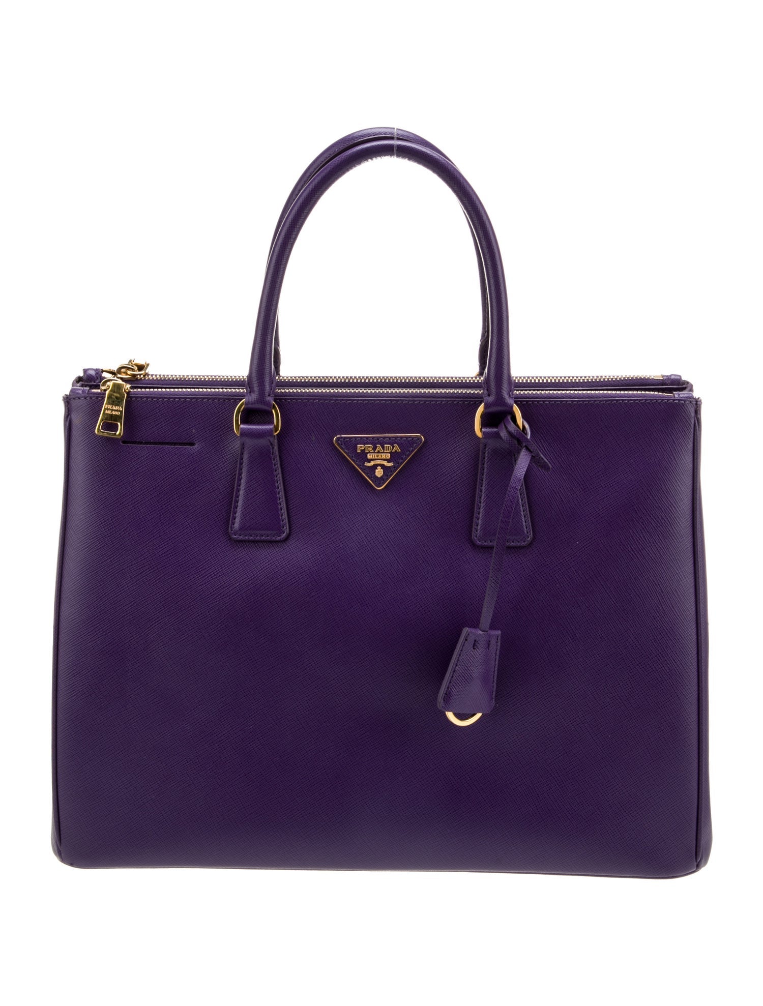 Prada Signature Galleria Double Zip Large