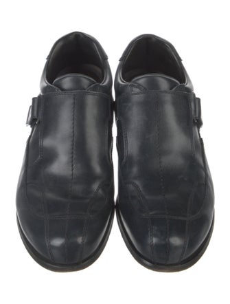 Prada Leather Monk Straps