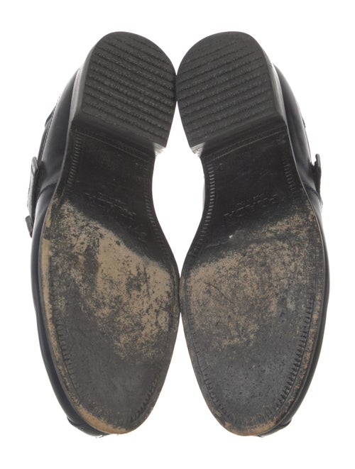 Prada Leather Monk Straps