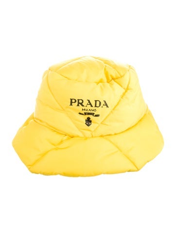 Prada Hats Nylon Bucket Hat