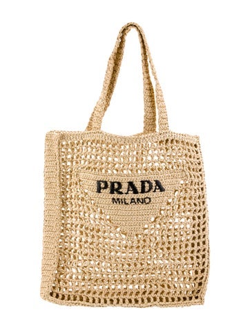 Prada Totes Raffia Tote