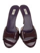 Prada Patent Leather Slides