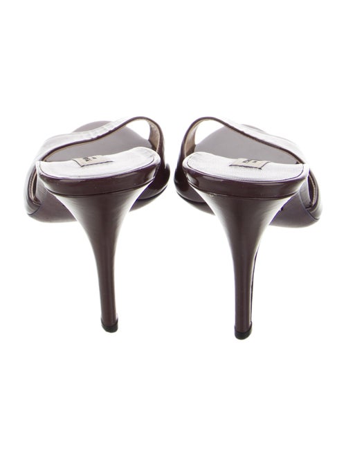 Prada Patent Leather Slides