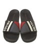Prada Rubber Printed Slides