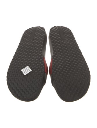 Prada Rubber Printed Slides
