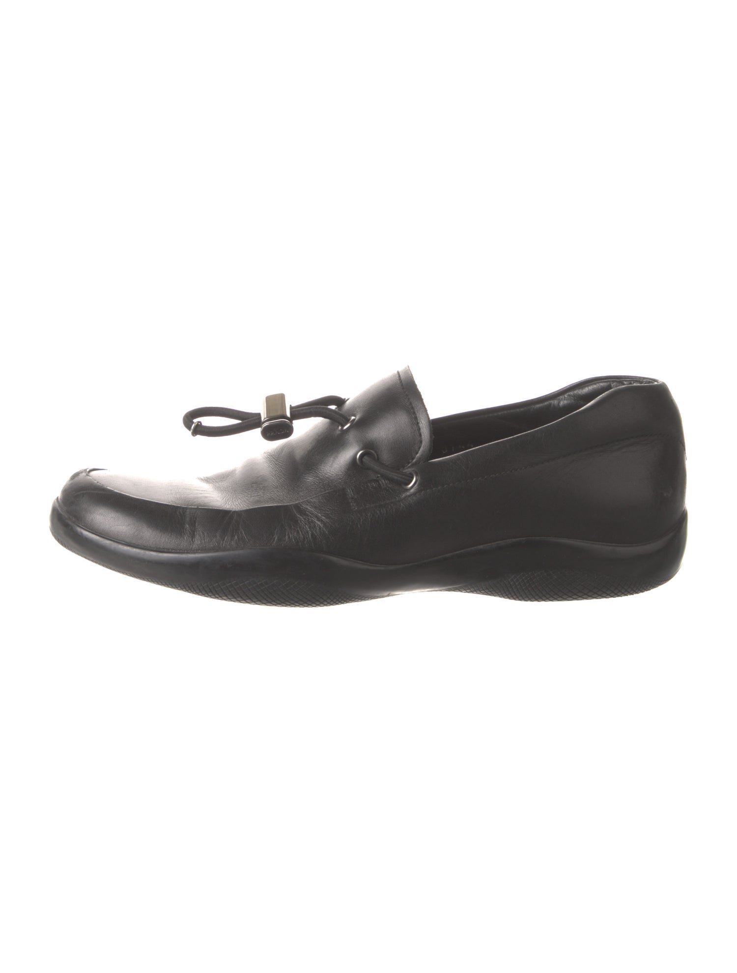 Prada Leather Mary Jane Flats