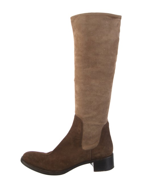 Prada Suede Riding Boots