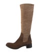Prada Suede Riding Boots