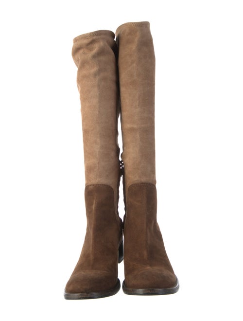 Prada Suede Riding Boots