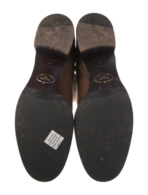Prada Suede Riding Boots