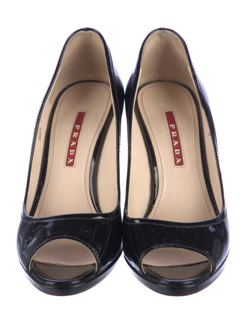 Prada Sport Patent Leather Pumps