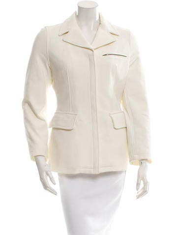 Prada Structured Zip-Up Blazer