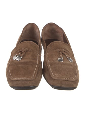 Prada Suede Loafers