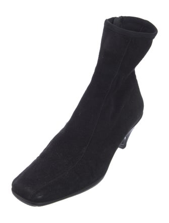Prada Suede Sock Boots
