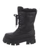 Prada Leather Combat Boots