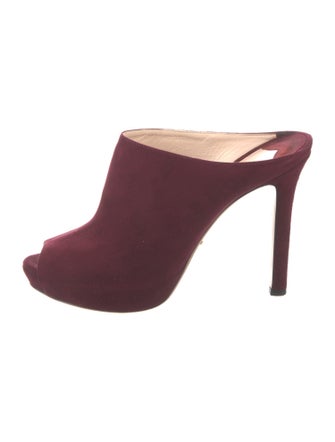 Prada Suede Mules