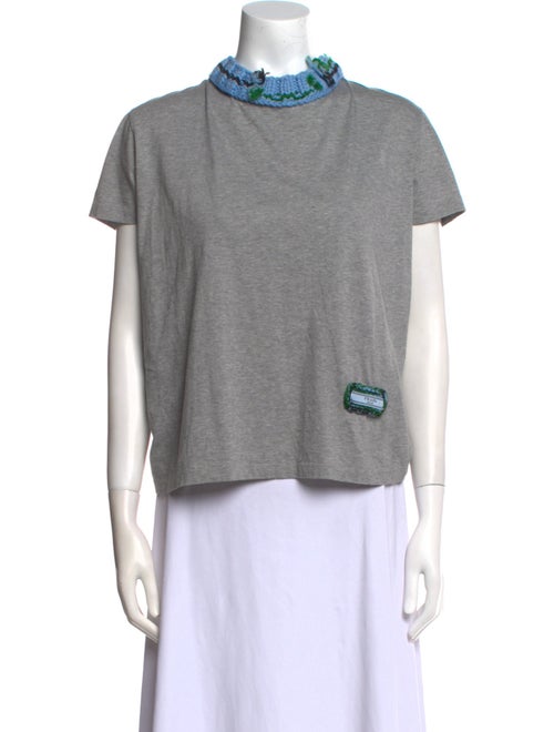 Prada 2017 Mock Neck Sweatshirt