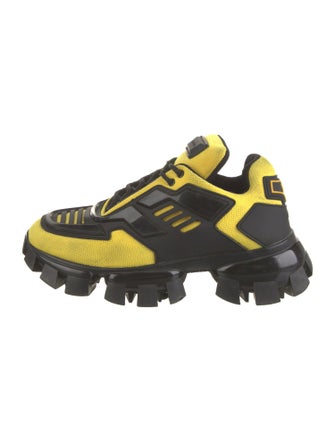 Prada Colorblock Pattern Chunky Sneakers